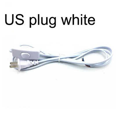 Hosszabbítókábel Usa 1,8 m-es AC tápkábel be/ki gomb kapcsoló tápkábel Kéttűs EU dugós kábel hosszabbító kábelek amerikai típusú adapter