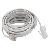 RJ11 6P4C kuni RJ45 8P4C moodultelefoni Interneti-pikenduskaabel, 3 meetrit
