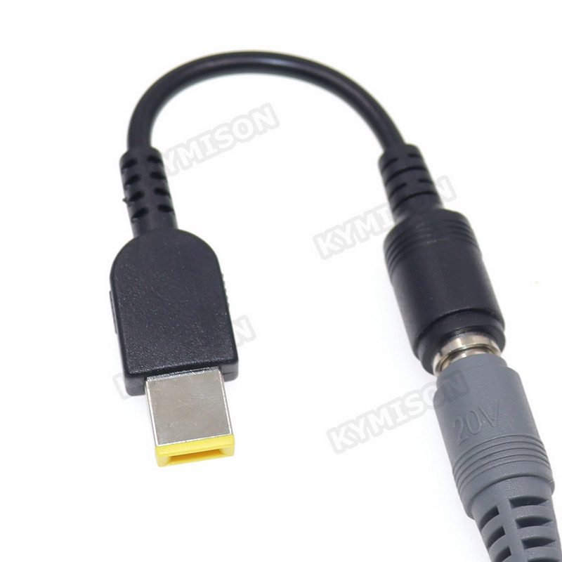 7,9 x 5,5 mm-es aljzat-szögletes csatlakozó átalakító DC laptop tápadapter csatlakozó kábel kábel Lenovo ThinkPad X1 karbon töltőhöz