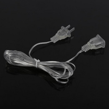3m захранващ удължителен кабел щепсел удължителен проводник за LED нишки за коледни светлини
