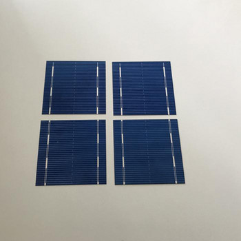 20Pcs слънчева клетка срез поликристален силиций режещ срез 52mmx52mm слънчев панел Направи си сам