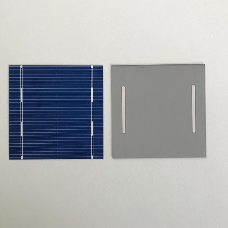 20 komada solarne ćelije kriška za rezanje od polikristalnog silicija 52 mm x 52 mm DIY solarni panel