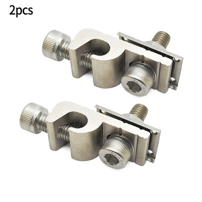 Saules paneļa skavas nerūsējošā tērauda korozijai izturīgs saules enerģijas iezemējuma klipa aizsardzība zemējums saules enerģijas stiprinājuma avoti