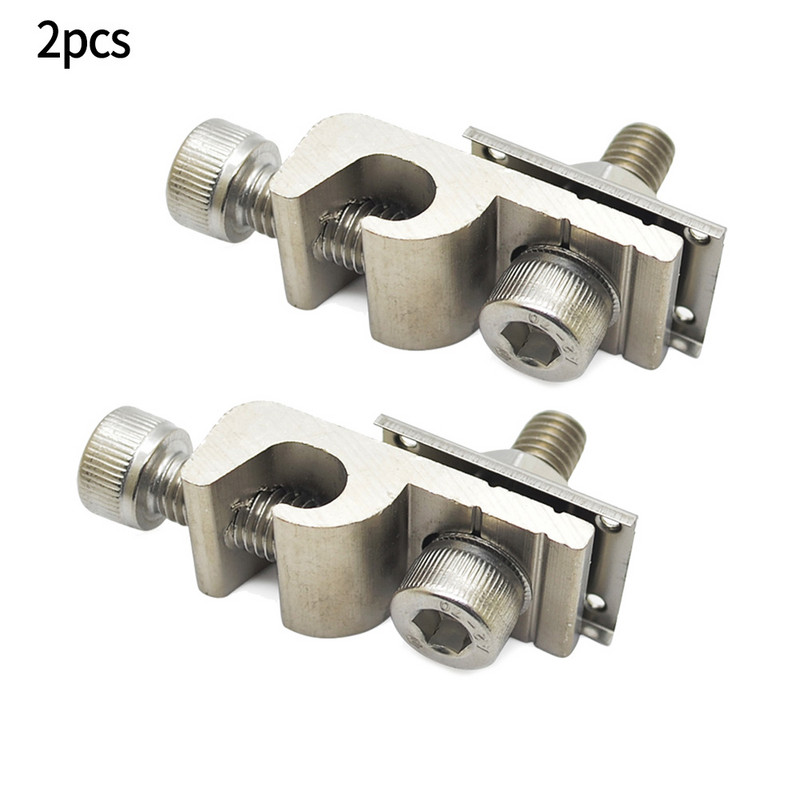 Saules paneļa skavas nerūsējošā tērauda korozijai izturīgs saules enerģijas iezemējuma klipa aizsardzība zemējums saules enerģijas stiprinājuma avoti