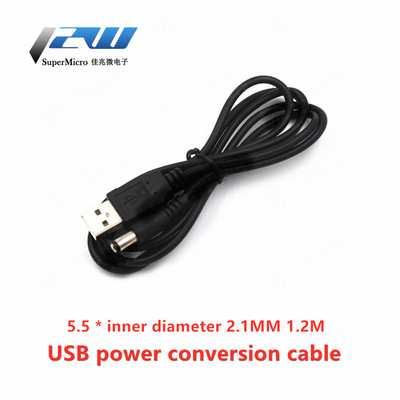 USB Power Boost Line DC 5V kuni DC 9V / 12V Step UP moodul USB-muunduri adapteri kaabel 2,1x5,5 mm pistik