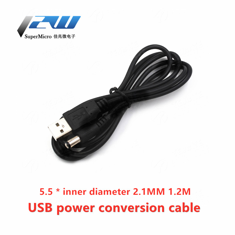 USB Power Boost Line DC 5V kuni DC 9V / 12V Step UP moodul USB-muunduri adapteri kaabel 2,1x5,5 mm pistik