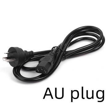 3PIN EU захранващ кабел US UK AU Plug IEC C13 захранващ адаптер кабел за монитор за настолен компютър Dell HP принтер Epson LG TV проектор