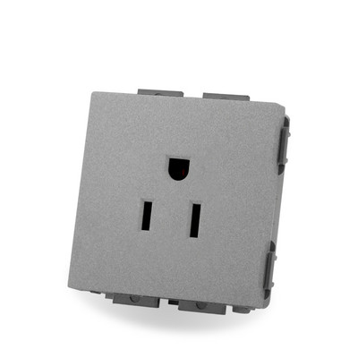 Serija S - Modul utičnice za SAD tip B za SAD Meksiko Funkcijski modul DIY besplatna kombinirana utičnica Crna Bijela Zlatna Siva