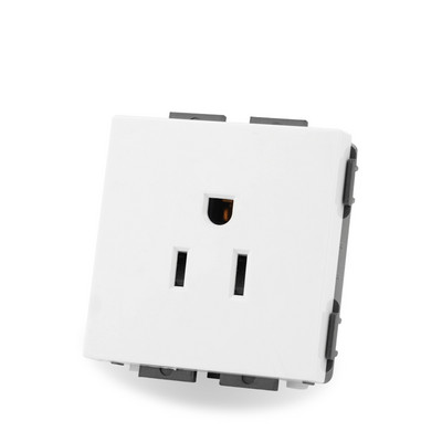 Serija S - Modul utičnice za SAD tip B za SAD Meksiko Funkcijski modul DIY besplatna kombinirana utičnica Crna Bijela Zlatna Siva