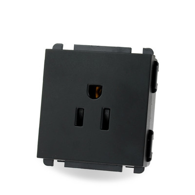 Serija S - Modul utičnice za SAD tip B za SAD Meksiko Funkcijski modul DIY besplatna kombinirana utičnica Crna Bijela Zlatna Siva