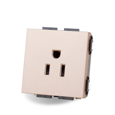 Serija S - Modul utičnice za SAD tip B za SAD Meksiko Funkcijski modul DIY besplatna kombinirana utičnica Crna Bijela Zlatna Siva