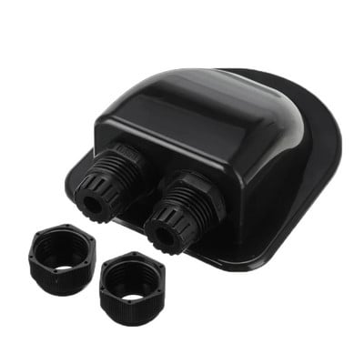 Surse de energie solară 1/2 orificiu acoperiș intrare cablu gland cutie de racord din plastic