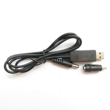 20AWG усилващ кабел DC 5V до DC 9V / 12V Step UP проводник USB конвертор Адапторен кабел 3,5*1,35 мм 4,0*1,7 мм 5,5*2,1 мм щепсел Конектор