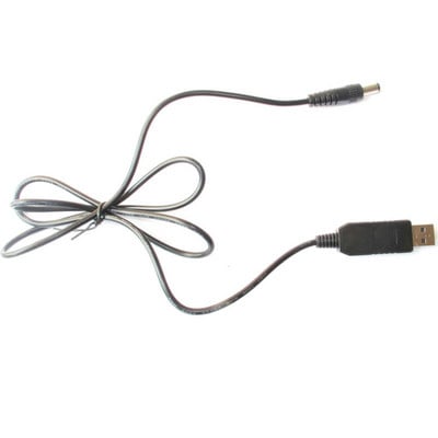 20AWG zosilňovací kábel DC 5V na DC 9V / 12V Step UP kábel USB prevodník adaptér kábel 3,5*1,35 mm 4,0*1,7 mm 5,5*2,1 mm zástrčka konektor