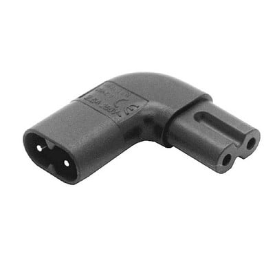 Napájací kábel C7 s prepínačom, obrázok 8, predlžovací kábel IEC 320 C8 až C7 s prepínačom zapnutia/vypnutia, napájacie káble C7 s prepínačom a krátkymi vodičmi