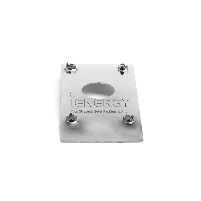 10db fém Pv földelő vezetőlemez tömítés napelemes kábelbilincs Pv földelő klip alátétlap 20mmx37,2mm egyedi gyártású