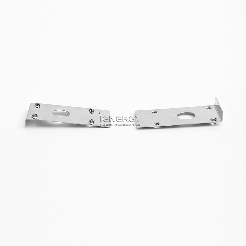 10db fém Pv földelő vezetőlemez tömítés napelemes kábelbilincs Pv földelő klip alátétlap 20mmx37,2mm egyedi gyártású