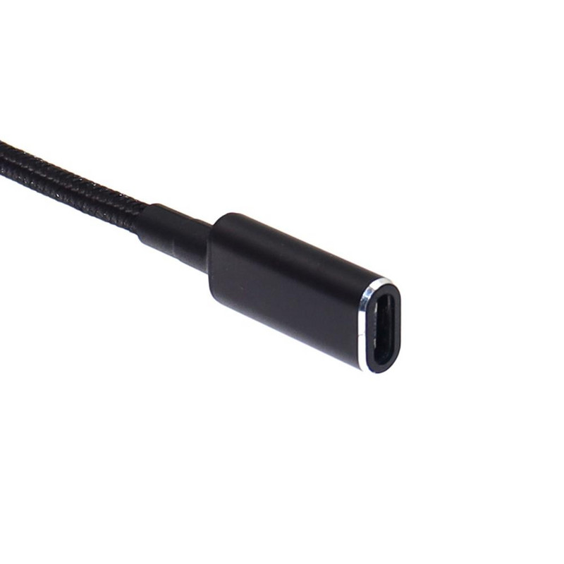 65 W 90 W Type-C sieviešu līdz 7,4 x 5,0 mm PD lādētāja savienotājs C tipa USB ātrās uzlādes kabeļa klēpjdatora adaptera pārveidotājs HP DELL