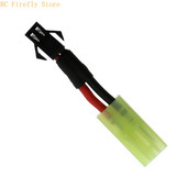 Mini Tamiya csatlakozó a JST SM 2 tűs csatlakozódugós csatlakozó dugóhoz kábel szilikon huzallal 18AWG 100mm