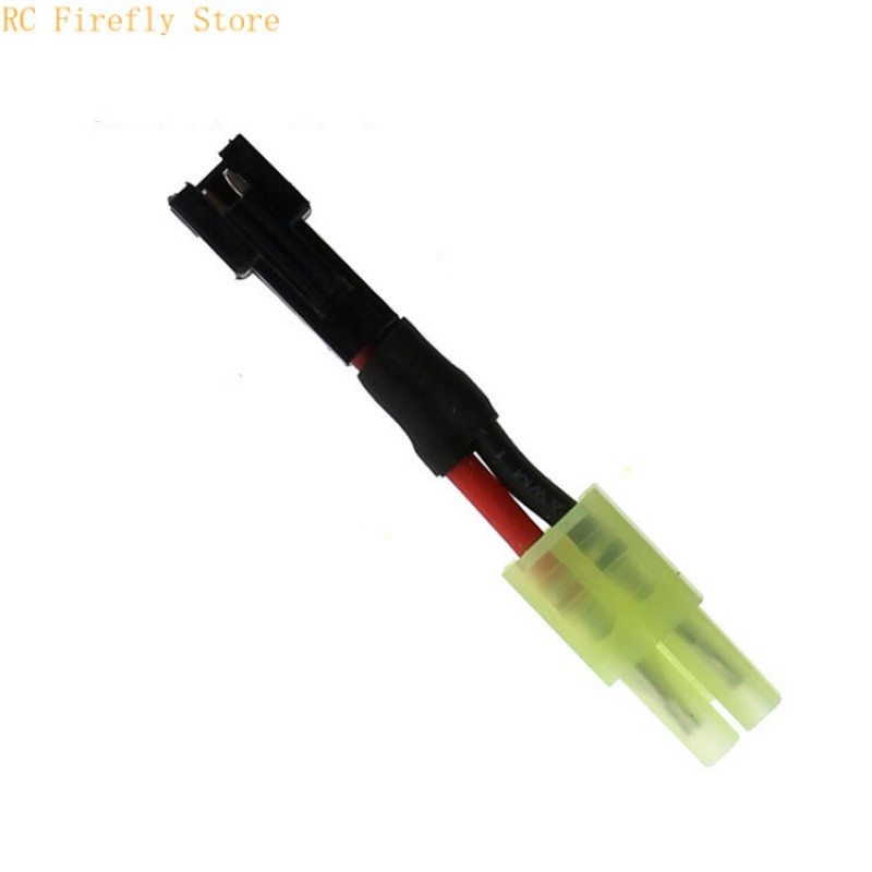 Mini Tamiya csatlakozó a JST SM 2 tűs csatlakozódugós csatlakozó dugóhoz kábel szilikon huzallal 18AWG 100mm