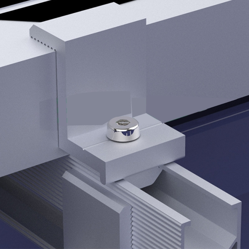 Príslušenstvo pre solárne systémy P82D, nastaviteľná svorka na montáž solárneho panela na brikety