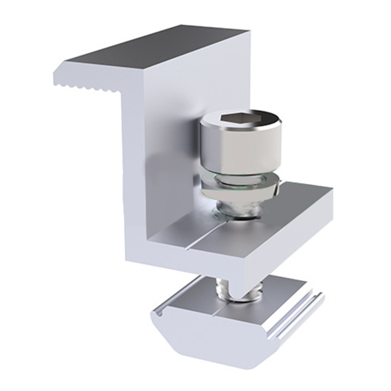 Príslušenstvo pre solárne systémy P82D, nastaviteľná svorka na montáž solárneho panela na brikety