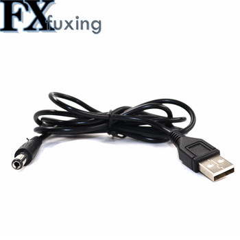 1Pc USB A мъжки към 2.0*0.6mm 2.5*0.7mm 3.5*1.35mm 4.0*1.7mm 5.5*2.1mm 5.5*2.5mm 5V DC конектор за кабел 5521 5525 4.0x1.7 2507