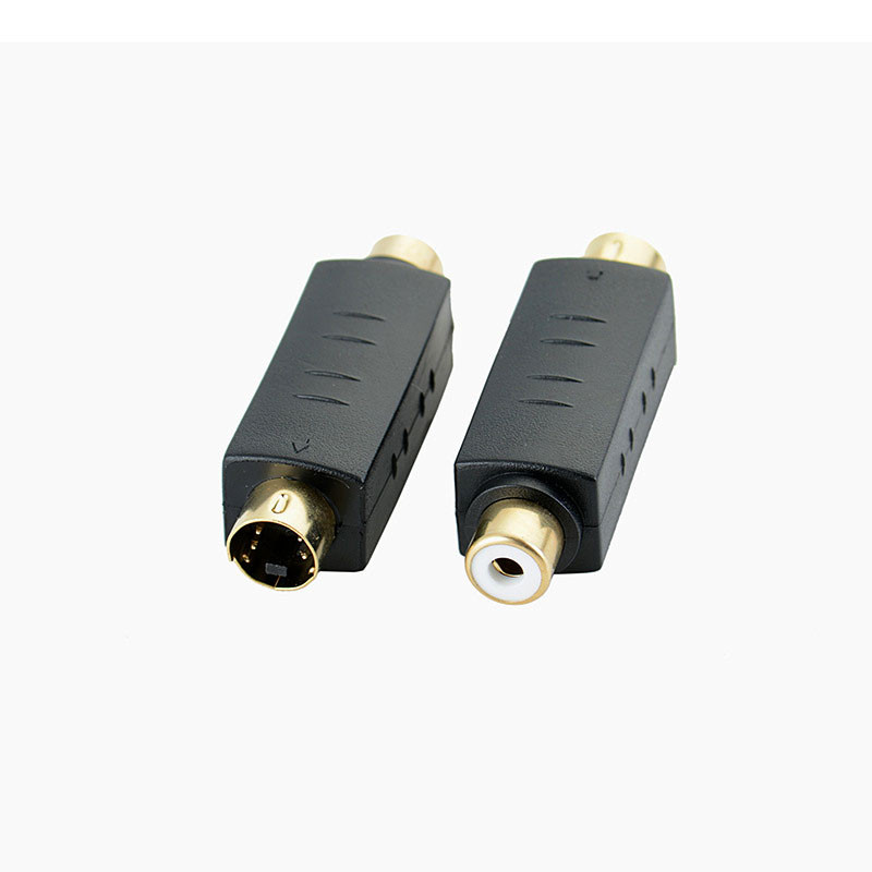 1 τμχ Υψηλής ποιότητας ολοκαίνουργιο RCA Female Composite σε S-Video svideo αρσενικό / θηλυκό προσαρμογέα μετατροπέα σύνδεσης