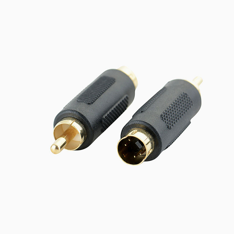 1 τμχ Υψηλής ποιότητας ολοκαίνουργιο RCA Female Composite σε S-Video svideo αρσενικό / θηλυκό προσαρμογέα μετατροπέα σύνδεσης