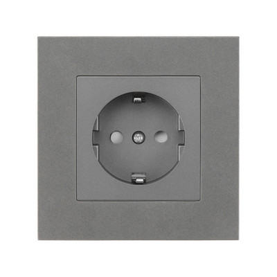 USB zásuvky, štandardná EÚ zásuvka, dvojitá nástenná USB zásuvka, nabíjačka AC110V-250V 16A, sklenené/plastové panelové elektrické zásuvky