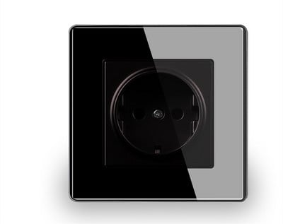 Nástenná USB zásuvka, mnoho nových štýlov panelov, zásuvka do spálne, AC 110V-250V 16A vstavaná, dvojitá USB zásuvka v štandarde EÚ