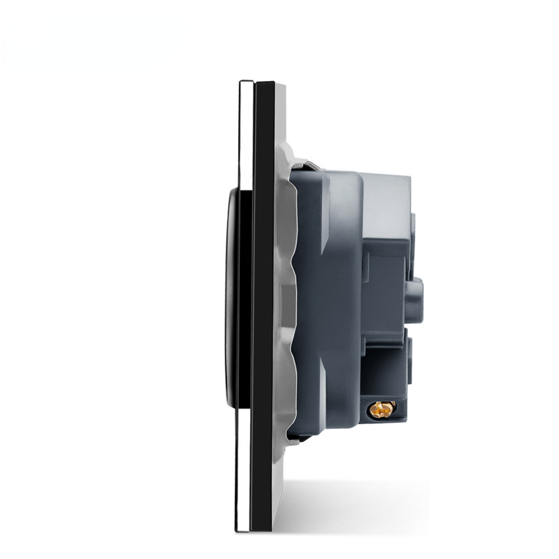 Francia szabványos csatlakozó, üvegfal, francia tápegység, 16a 220V földelő aljzat, gyermekvédelmi ajtó