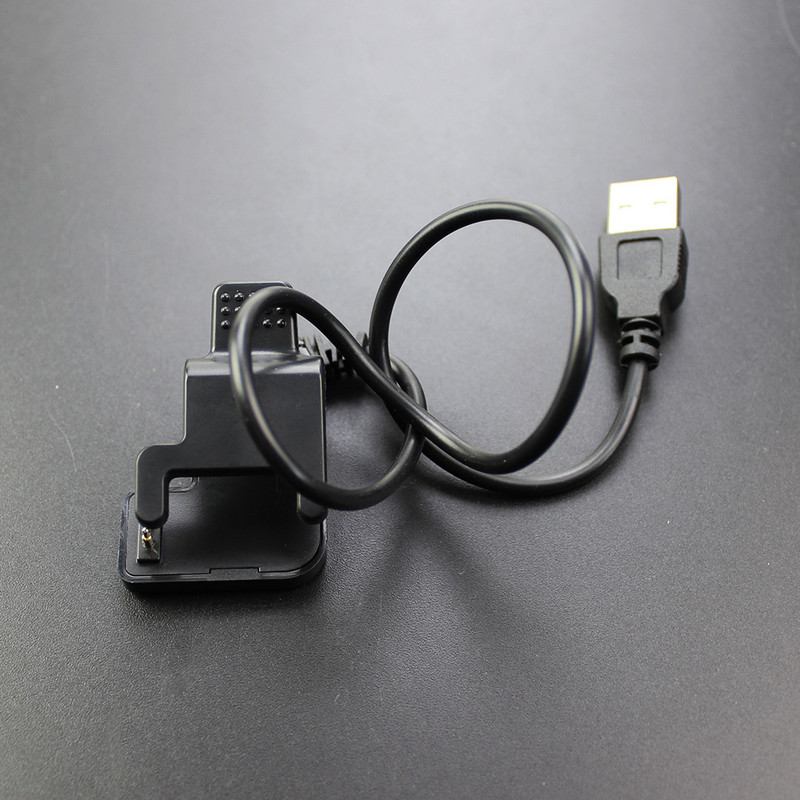 1 бр. Черен нов TW64 68 за смарт часовник Универсален USB кабел за зареждане Щипка за зарядно устройство 2/3 пина Разстояние между 4/5,5/6 мм