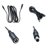 1 vnt Profesionalus 12V nuolatinės srovės maitinimo laidas 5,5 * 2,1 mm vyriškas prailginimo kabelis, skirtas televizoriaus fotoaparato maitinimo adapteriui, buitiniam prietaisui