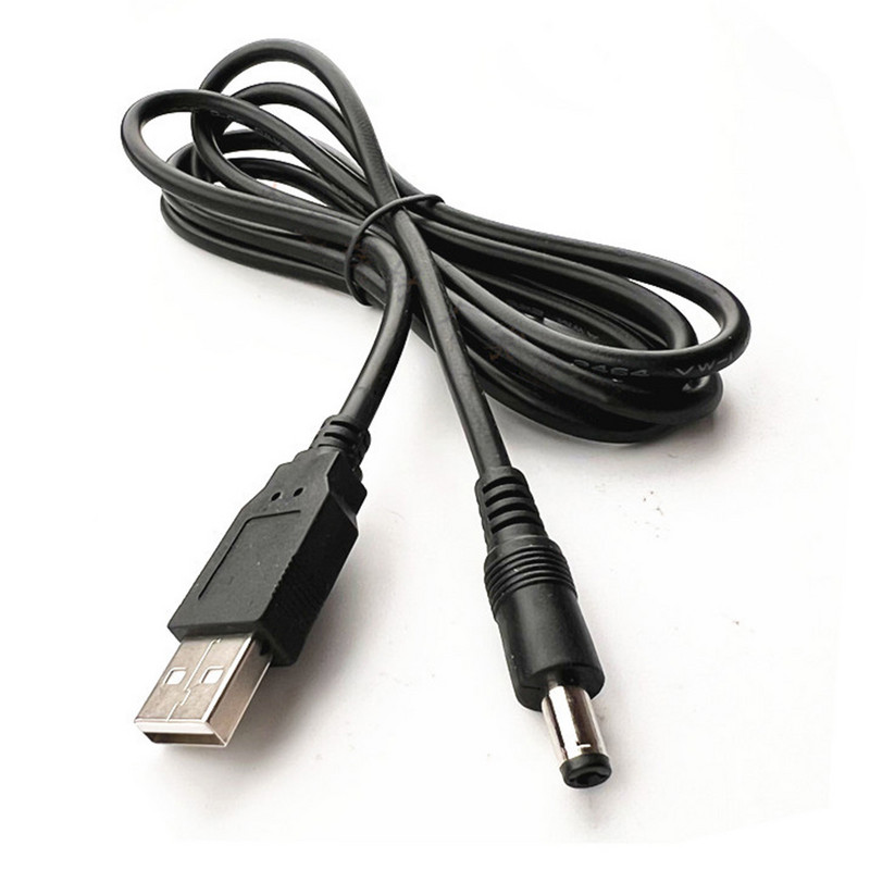 1 db USB-DC 5,5*2,1 mm-es 2,5 mm-es tápkábel DC táp töltőcsatlakozó 5A 10A nagyáramú USB töltő tápkábel gyorscsatlakozó