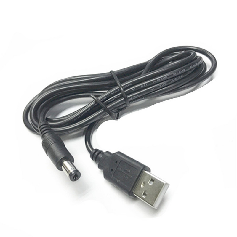 1 db USB-DC 5,5*2,1 mm-es 2,5 mm-es tápkábel DC táp töltőcsatlakozó 5A 10A nagyáramú USB töltő tápkábel gyorscsatlakozó