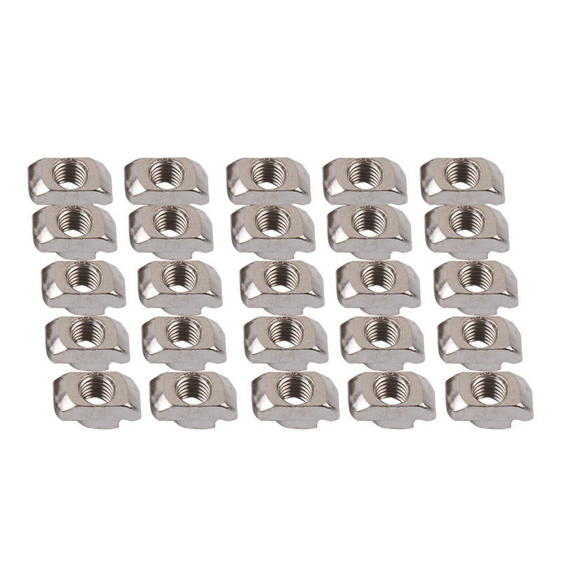 50 tk T-mutrid 40 45 päikeseenergia fotogalvaaniline alumiiniumprofiil - keerme M8 süsinikterasest päikeseenergia toiteallikad alternatiivsed energiaallikad