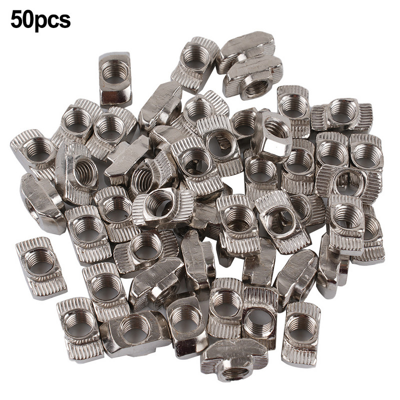 50 tk T-mutrid 40 45 päikeseenergia fotogalvaaniline alumiiniumprofiil - keerme M8 süsinikterasest päikeseenergia toiteallikad alternatiivsed energiaallikad