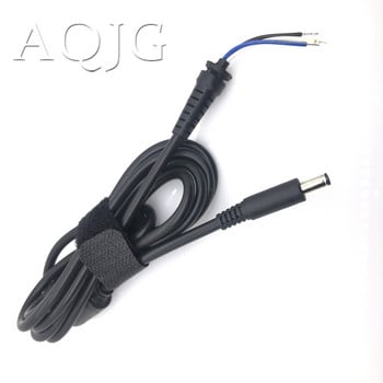 DC 4.5*3.0mm 4.5*3.0 mmPlug jack Конектор за адаптер за зареждане на лаптоп за Dell Power Supply Plug Connector с кабел за кабел