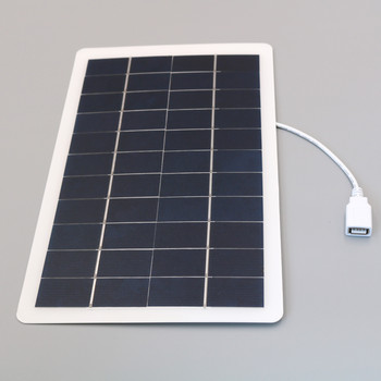 Соларен панел 5V 4W 5W 7.5W Мини слънчева система Направи си сам за зарядни устройства за батерии за мобилни телефони Преносима слънчева клетка