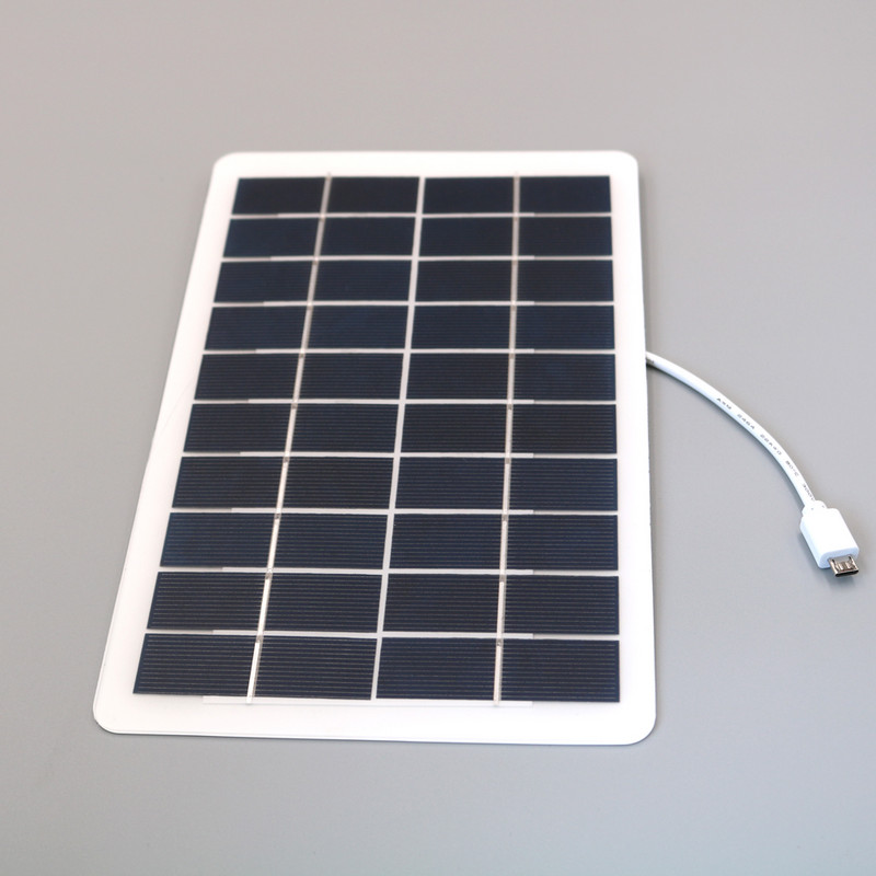 Saulės skydelis 5V 4W 5W 7,5W mini saulės sistema, pasidaryk pats, skirta mobiliojo telefono baterijų įkrovikliams, nešiojamiems saulės elementams