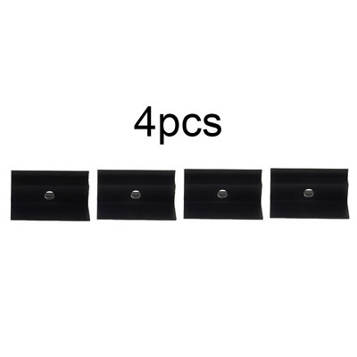 4/10 ks ČIERNA solárna koncová svorka stredová svorka výška modulu solárny modul FV upevnenie pohodlné upevnenie pre vonkajšie použitie