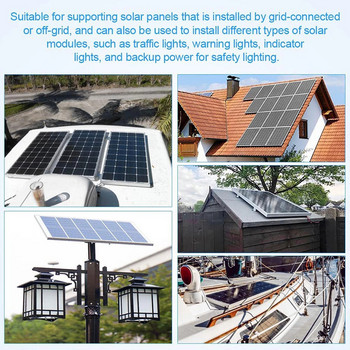 Κλιπ ηλιακών πλαισίων Κλιπ γείωσης ηλιακού πάνελ Solar Rails