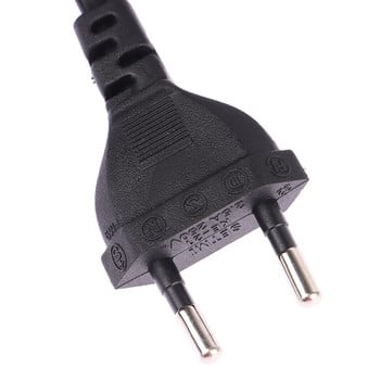 2Pin Prong US EU to C7 C8 Удължителен кабел LED светлина Захранващ кабел American European Figure 8 Захранващ кабел за лаптоп 1.5M 1M
