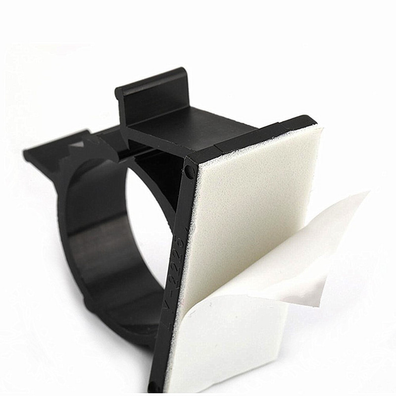 10 gab. Pašlīmējošie kabeļu klipi pārvaldības lādēšanas strāvas vada organizators turētājs līnijas fiksētās skavas automašīnas datoram peles televizoram