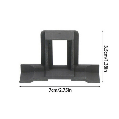 10gab 30/35/40/45mm jumta saules paneļa rāmja dubļu noņemšanas tīrīšanas klipsis pret novecošanos ūdens novirzīšanas klipsi āra aksesuārs