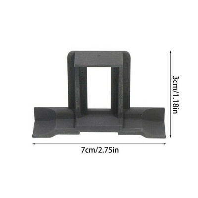 10gab 30/35/40/45mm jumta saules paneļa rāmja dubļu noņemšanas tīrīšanas klipsis pret novecošanos ūdens novirzīšanas klipsi āra aksesuārs