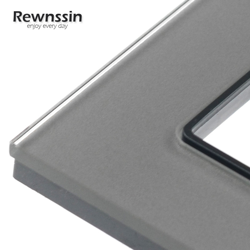 Internet csatlakozóaljzatok, szürke üvegfal fali aljzat, telefon RJ45 hálózati port PC adatcsatlakozó, vezetékes TV műhold adat csatlakozó aljzatok