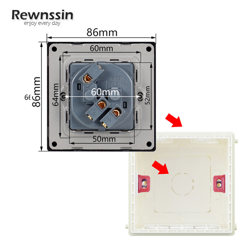 Internet csatlakozóaljzatok, szürke üvegfal fali aljzat, telefon RJ45 hálózati port PC adatcsatlakozó, vezetékes TV műhold adat csatlakozó aljzatok