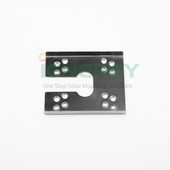 10db rozsdamentes acél korrózióálló szoláris földelő kapocs szoláris rögzítőrendszerhez bilincslap tartozékok új